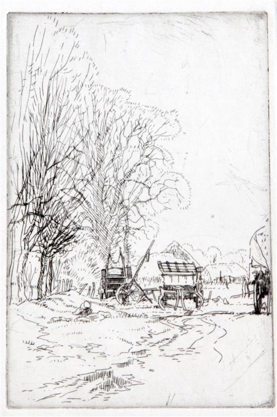 Edgar Holloway (1914-2008) Mansion House, Nazeing, Essex, 1931,